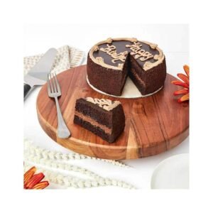 David’s Cookies Chocolate Fudge Cake 7” – Delicious Birthday Cakes and Treats for Delivery – Fresh Bakery Dessert, Delivered Frozen in Dry Ice – Great Birthday Party Gift Idea for Women, Men and Kids