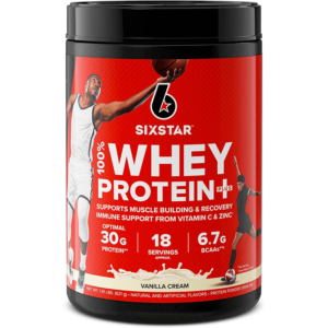 Six Star Elite Series 100% Whey Protein Plus Vanilla Cream 1.8lbs US