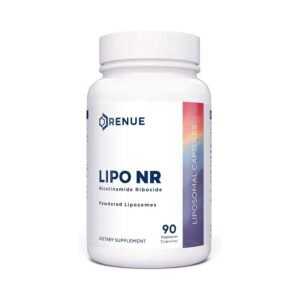 RENUE Liposomal Nicotinamide Riboside (NR) Supplement 300 mg – Bioavailable Formula for Increased Absorption – Supports Healthy Aging, Cellular Energy Production, and Longevity – 90 Capsules