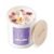 AOOVOO Lavender Scented Candles for Women – Aromatherapy Candle with Crystals Inside, 10oz Soy Candles for Home Scented, Christmas Birthday Gifts Candle for Women Mom
